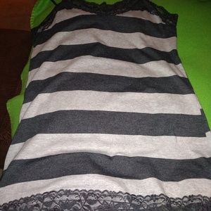 Black and grey shirt